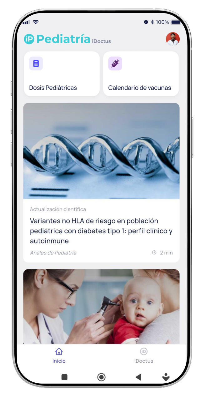App iDoctus Pediatría